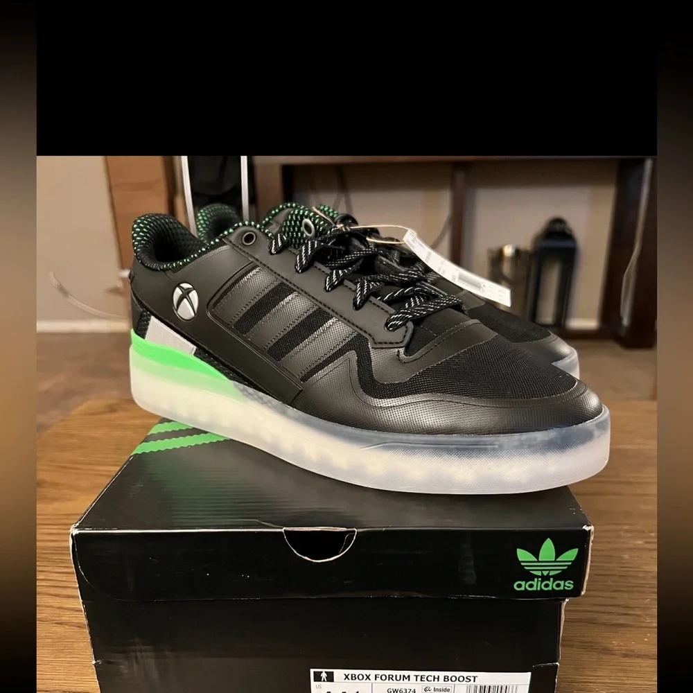adidas Forum Tech Boost Xbox Series X Black Size 11.5 - Picture 2 of 2